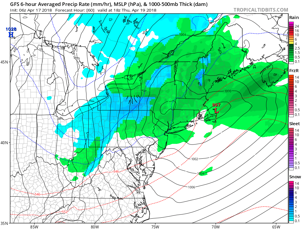 Calmer Weather Returns, Some Rain Possible Thursday – New York Metro ...